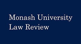 Monash University Law Review